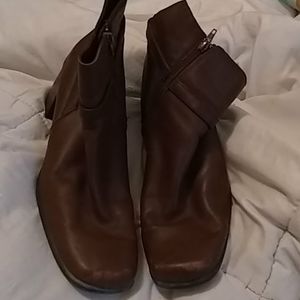 Brown Leather Boots